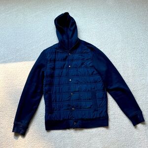 Banana Republic | men’s navy full-zip hoodie jacket size large